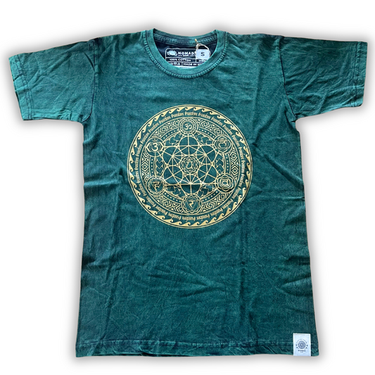 T-shirt oversize Nomad Sari - Chakra - Vert
