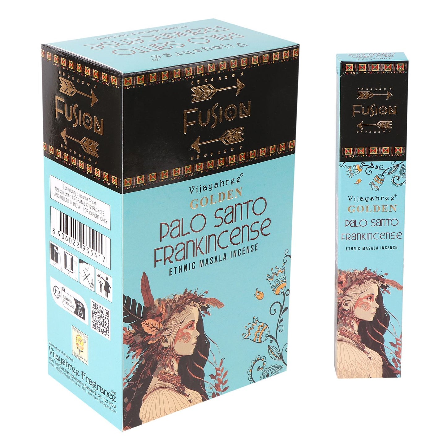 15 g de Palo Santo doré et d'encens