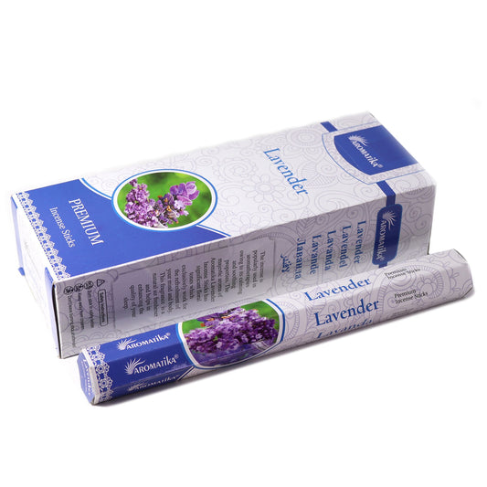 Encens hexagonal sans charbon Aromatika - Lavande