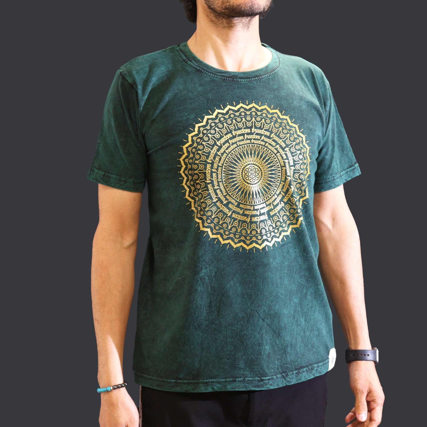 T-shirt Nomad Sari Medium - Chakra - Vert