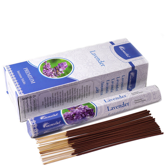 Encens hexagonal sans charbon Aromatika - Lavande