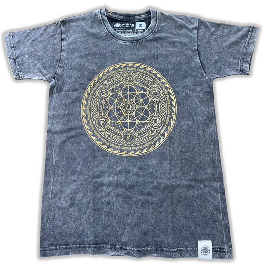 T-shirt oversize Nomad Sari - Chakra - Gris foncé