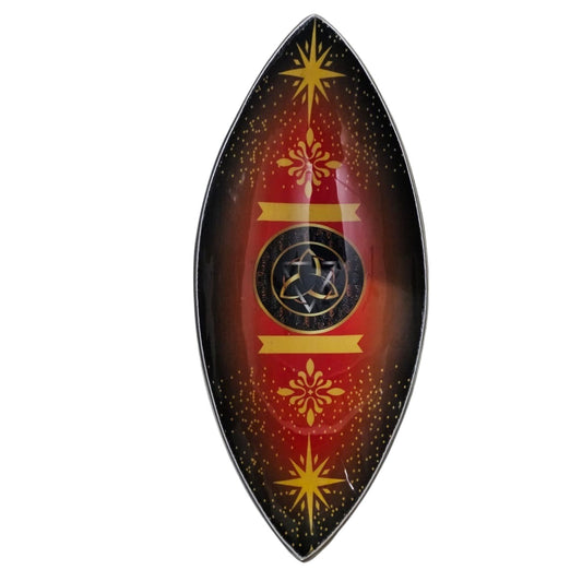 Porte-Encens Émaillé - Aluminium - Pagan Triquetra