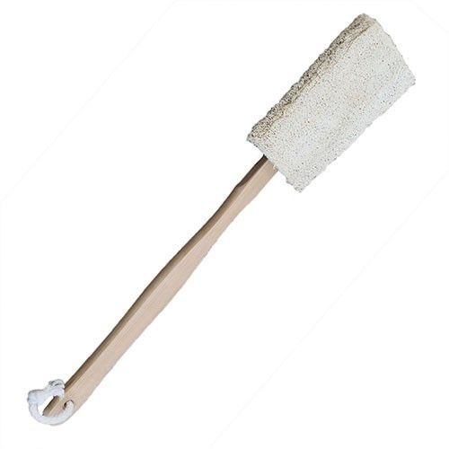 Luffa exfoliant pour le corps avec long manche
