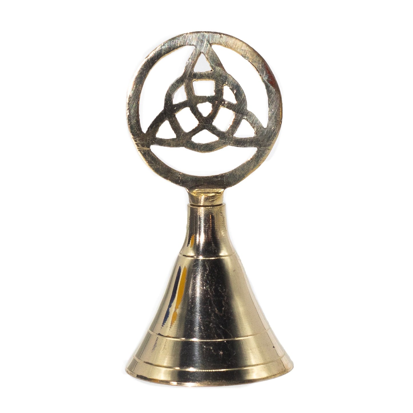 Cloche d'autel en laiton - Triquetra