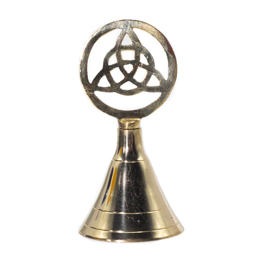 Cloche d'autel en laiton - Triquetra
