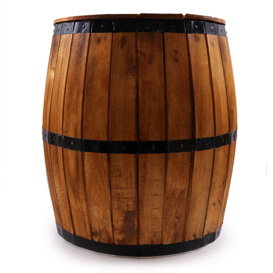 Table et porte-parapluie pour fûts de bière - Naturel