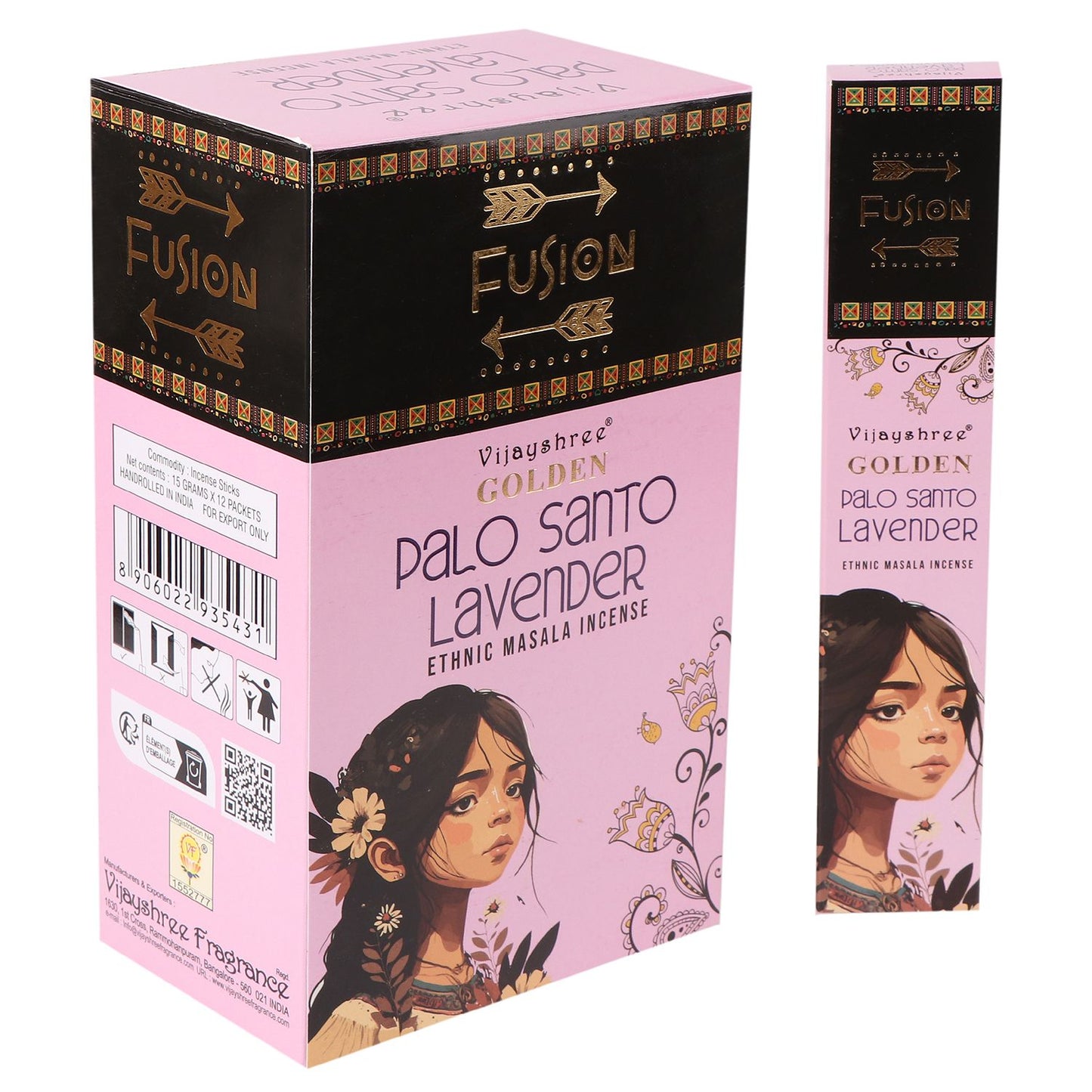15 g de Palo Santo doré et de lavande