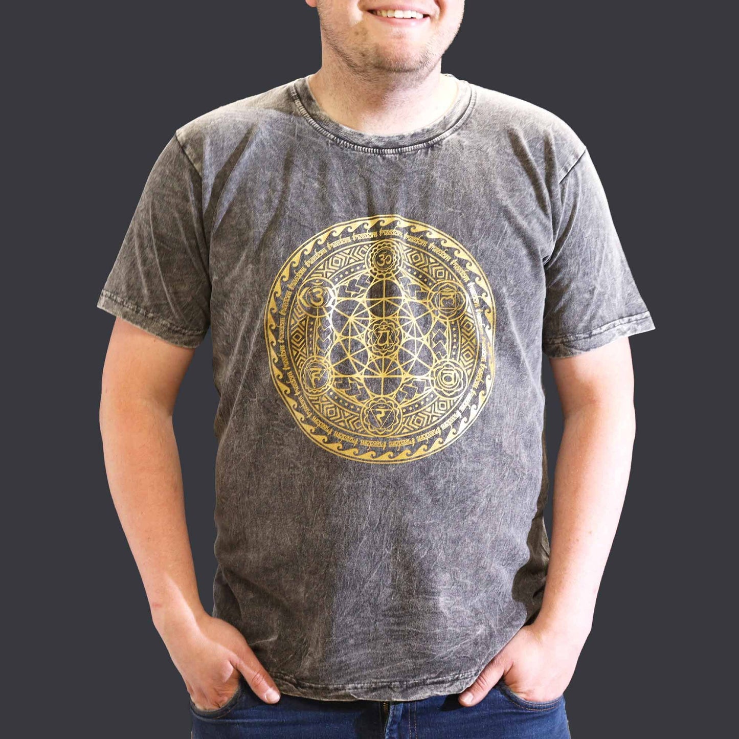 T-shirt Nomad Sari Small - Chakra - Gris foncé