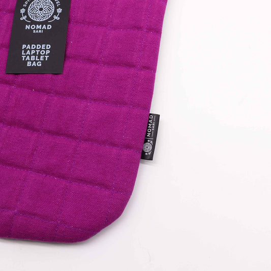 Housse rembourrée pour ordinateur portable - Purple Haze - 14 oz