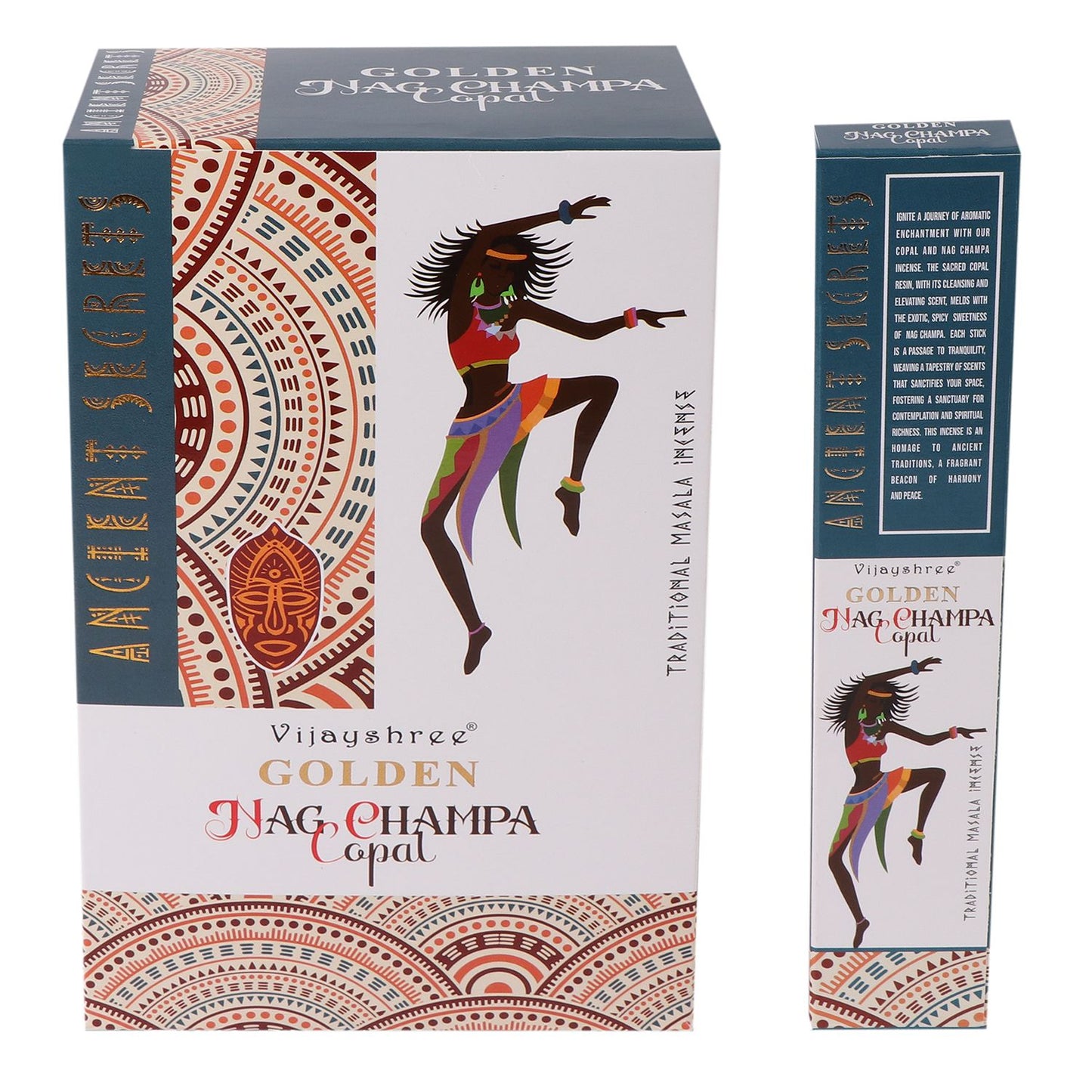15 g de copal doré et de nag champa