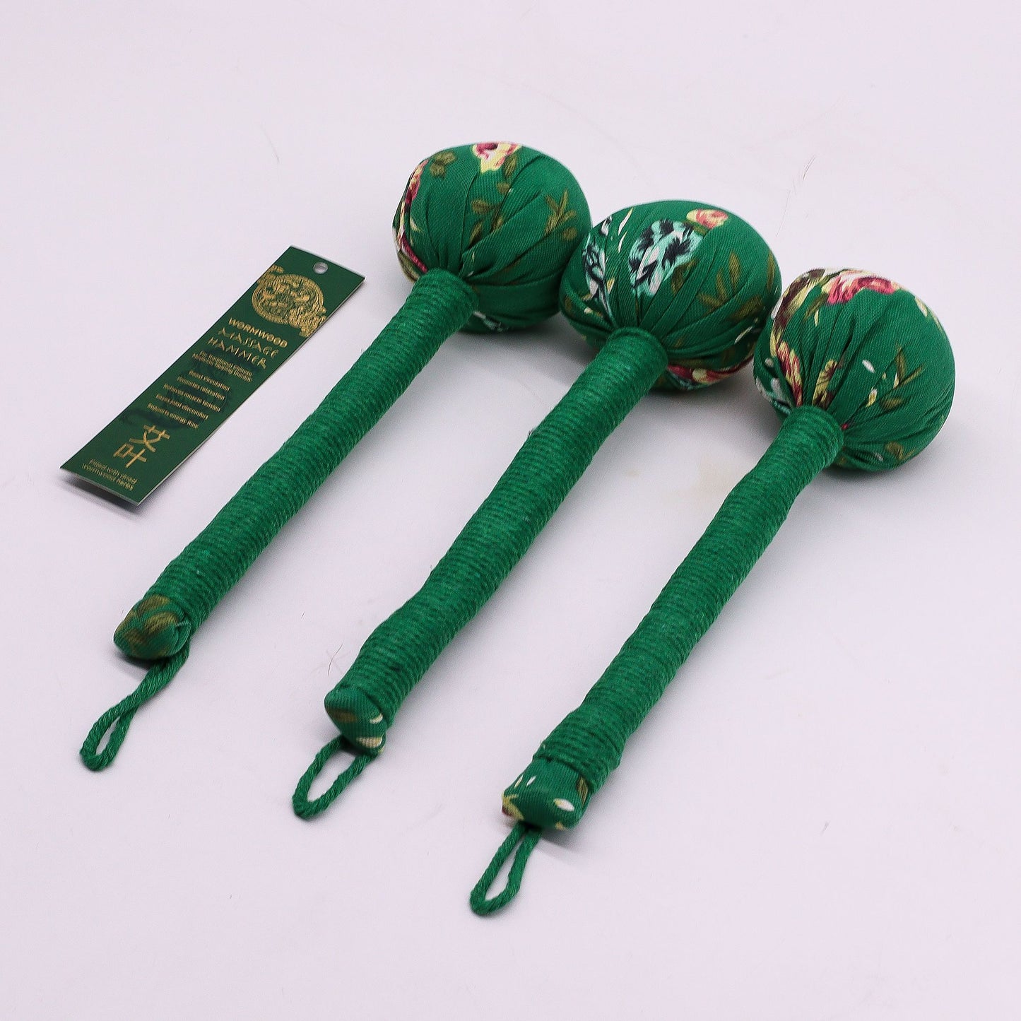 Martillo de masaje de ajenjo - Verde