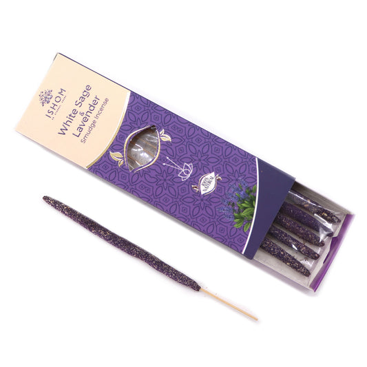 Ishom Incienso Smudge - Salvia blanca y lavanda