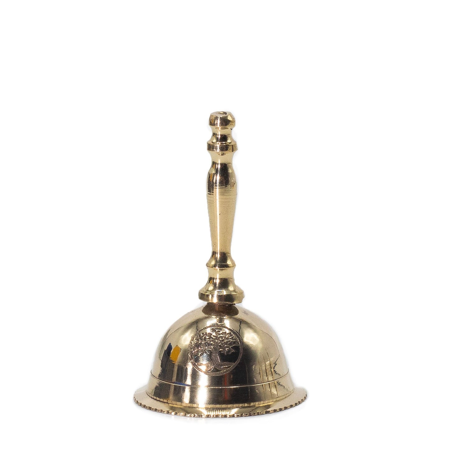 Petite cloche d'autel en laiton - Arbre de vie