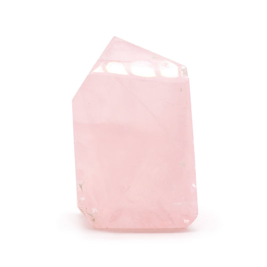 Pointes de pierres précieuses d'environ 6 cm (0,5 kg) - Quartz rose indien