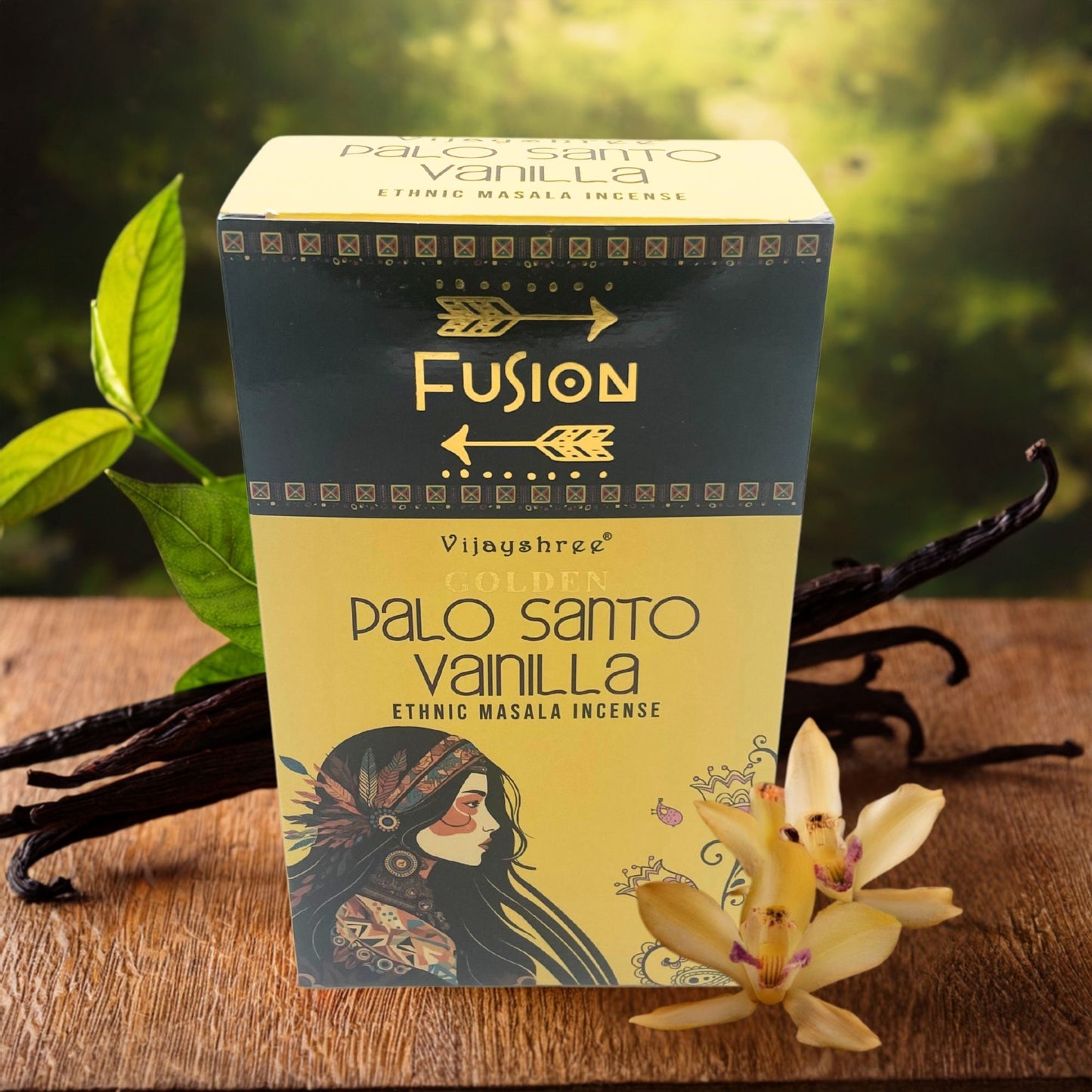 15 g de Palo Santo doré et de vanille