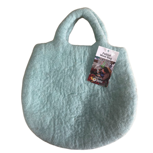 Sac en feutre en forme d'arbre et de ruche - 35 x 27 cm