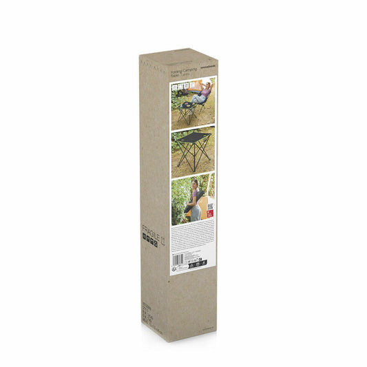 Table de camping pliante en tissu Cafolby InnovaGoods avec housse
