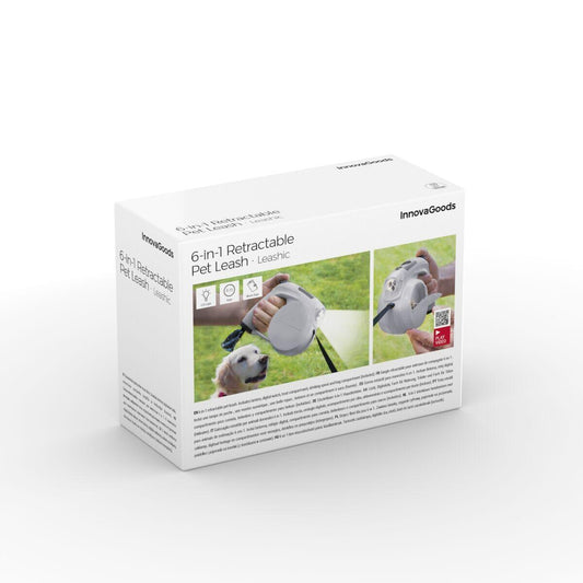Laisse rétractable pour chien InnovaGoods 6 en 1